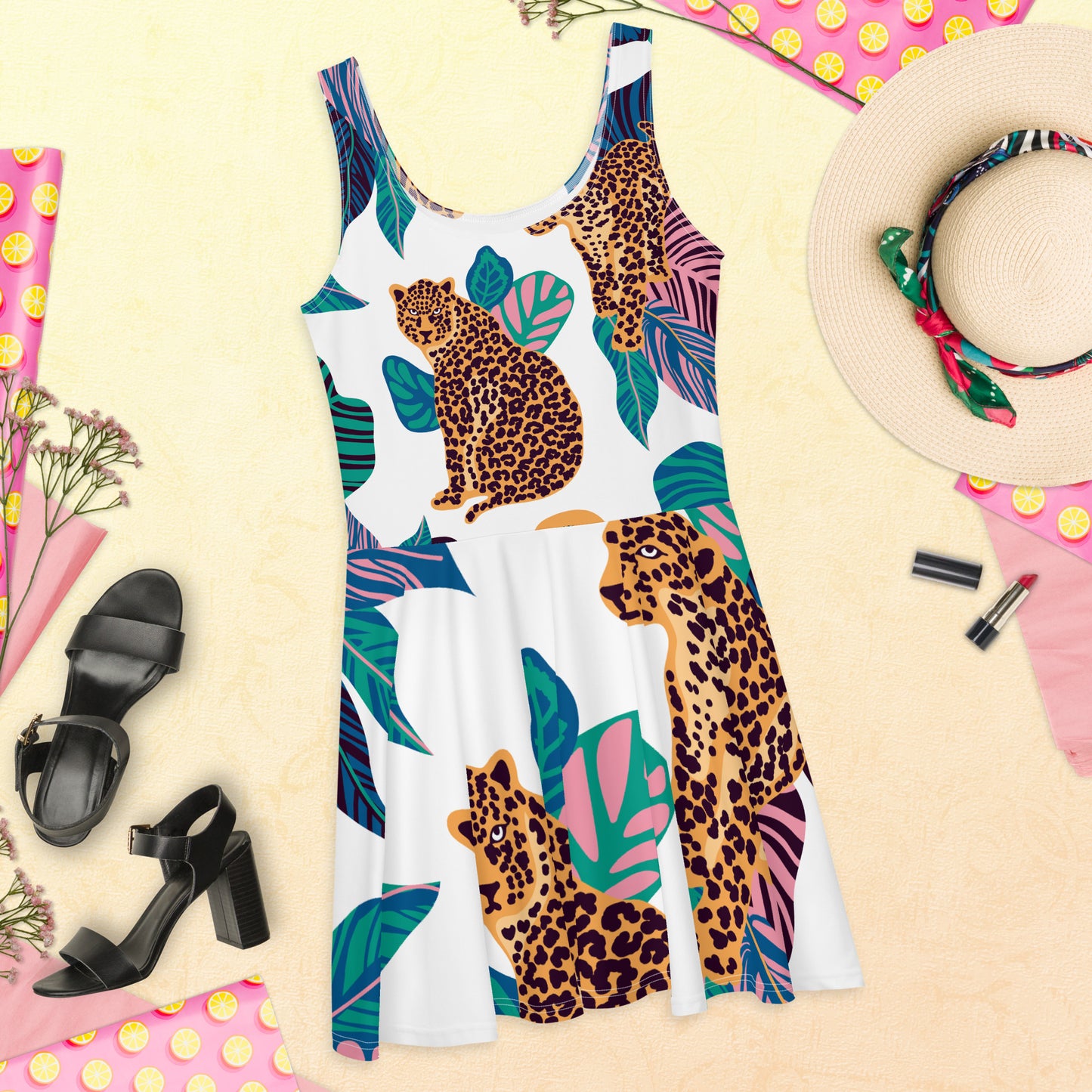 Panther Skater Dress