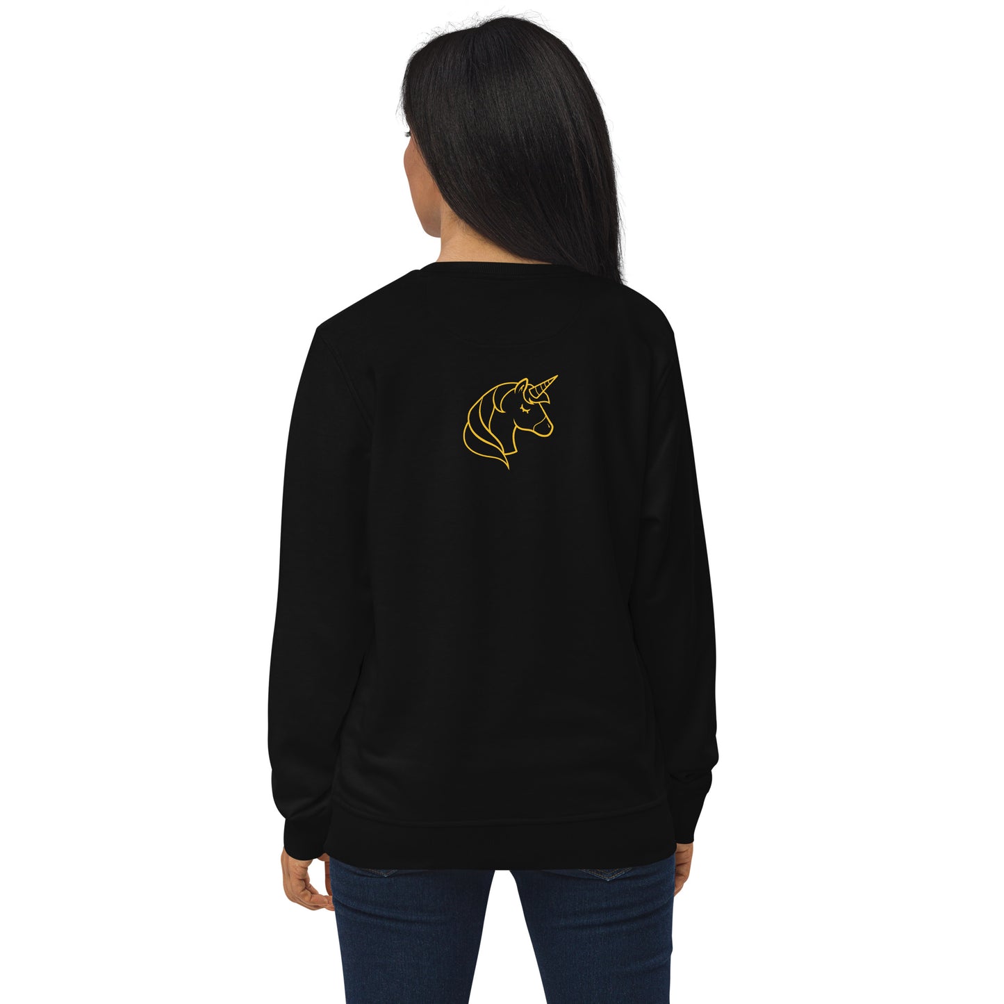 Unisex Unicorn organic sweatshirt