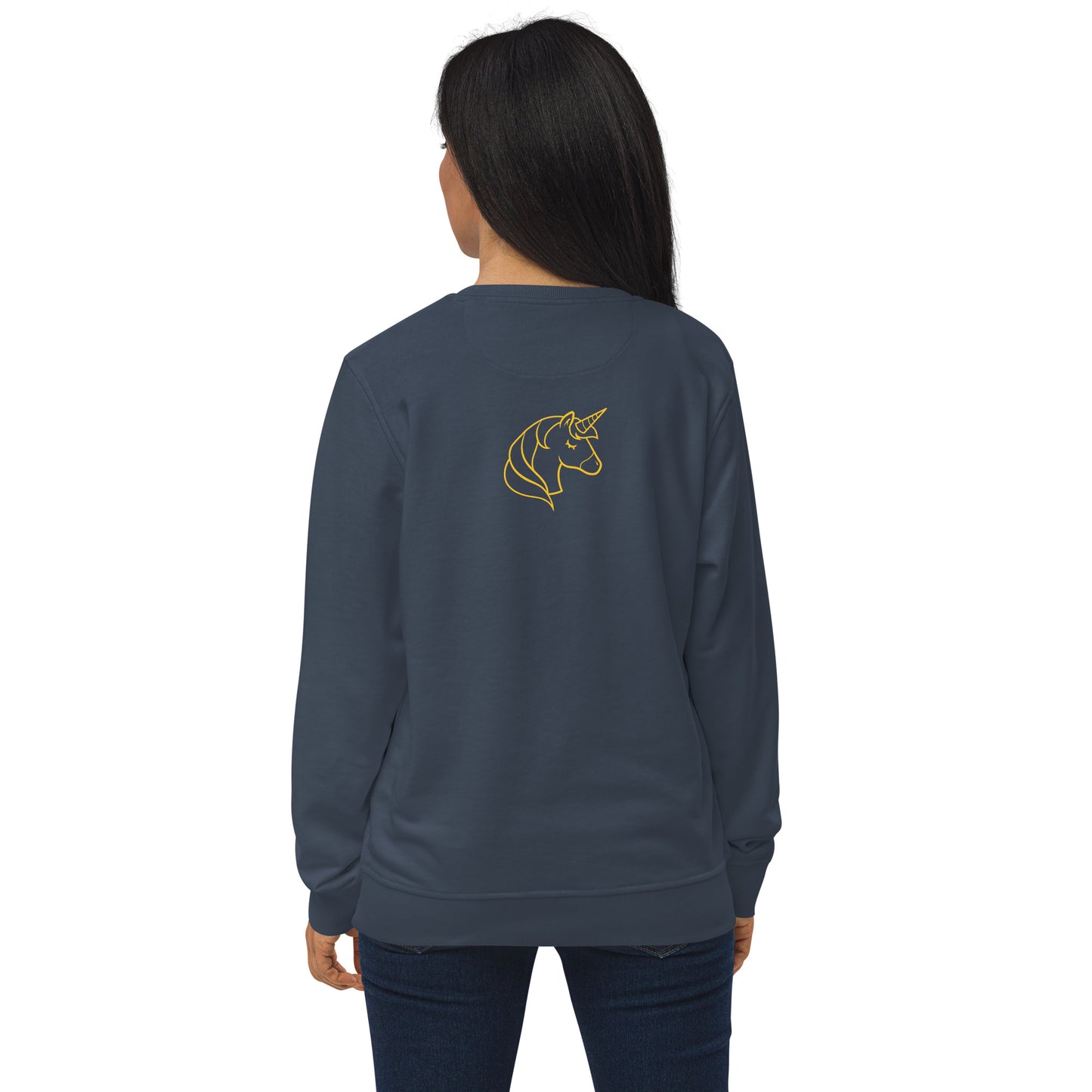 Unisex Unicorn organic sweatshirt