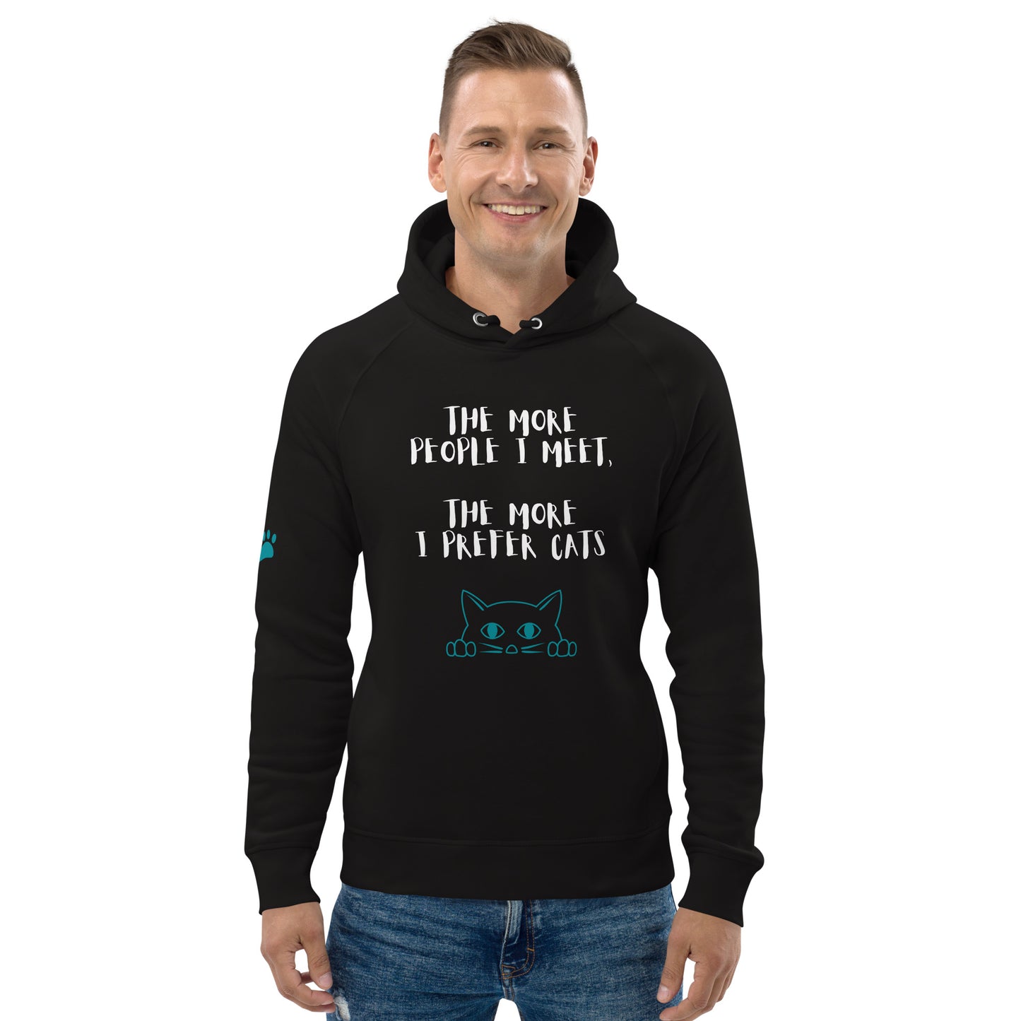 Unisex Cat People pullover hoodie