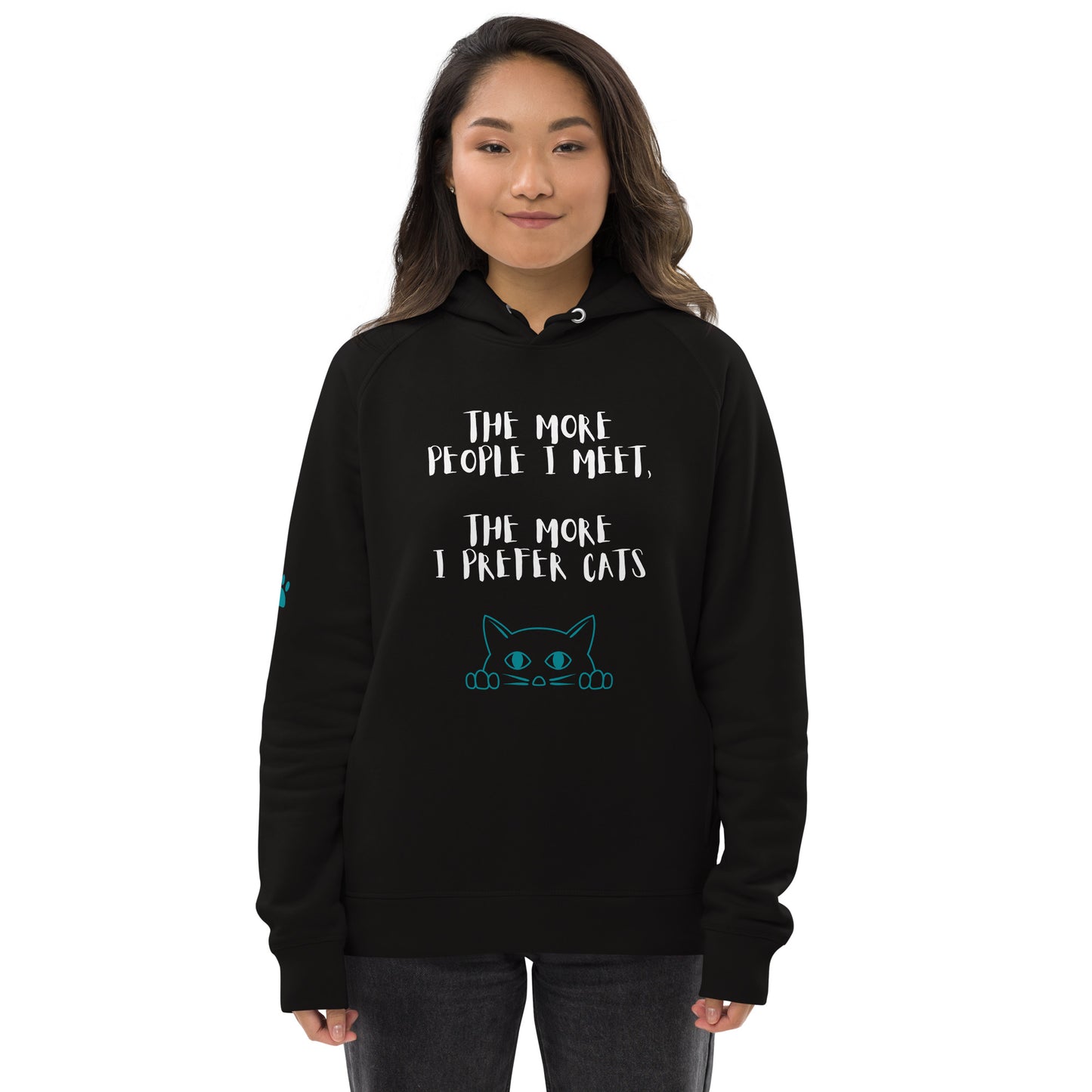 Unisex Cat People pullover hoodie