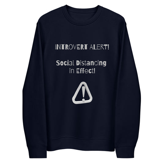 Unisex Introvert eco sweatshirt