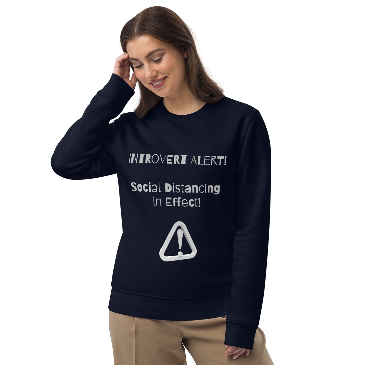 Unisex Introvert eco sweatshirt