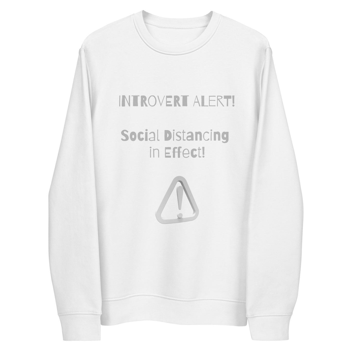 Unisex Introvert eco sweatshirt