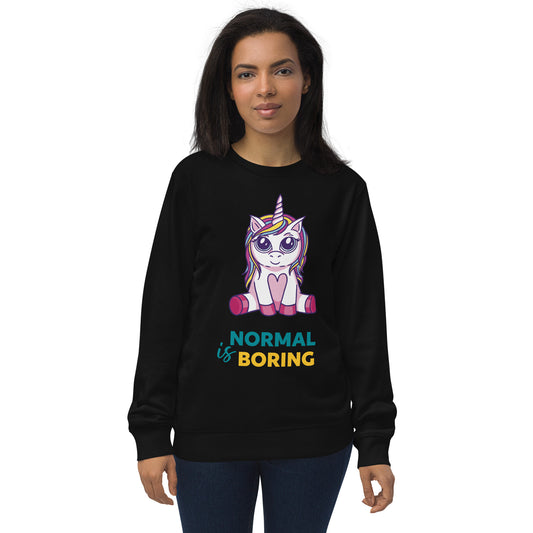 Unisex Unicorn organic sweatshirt