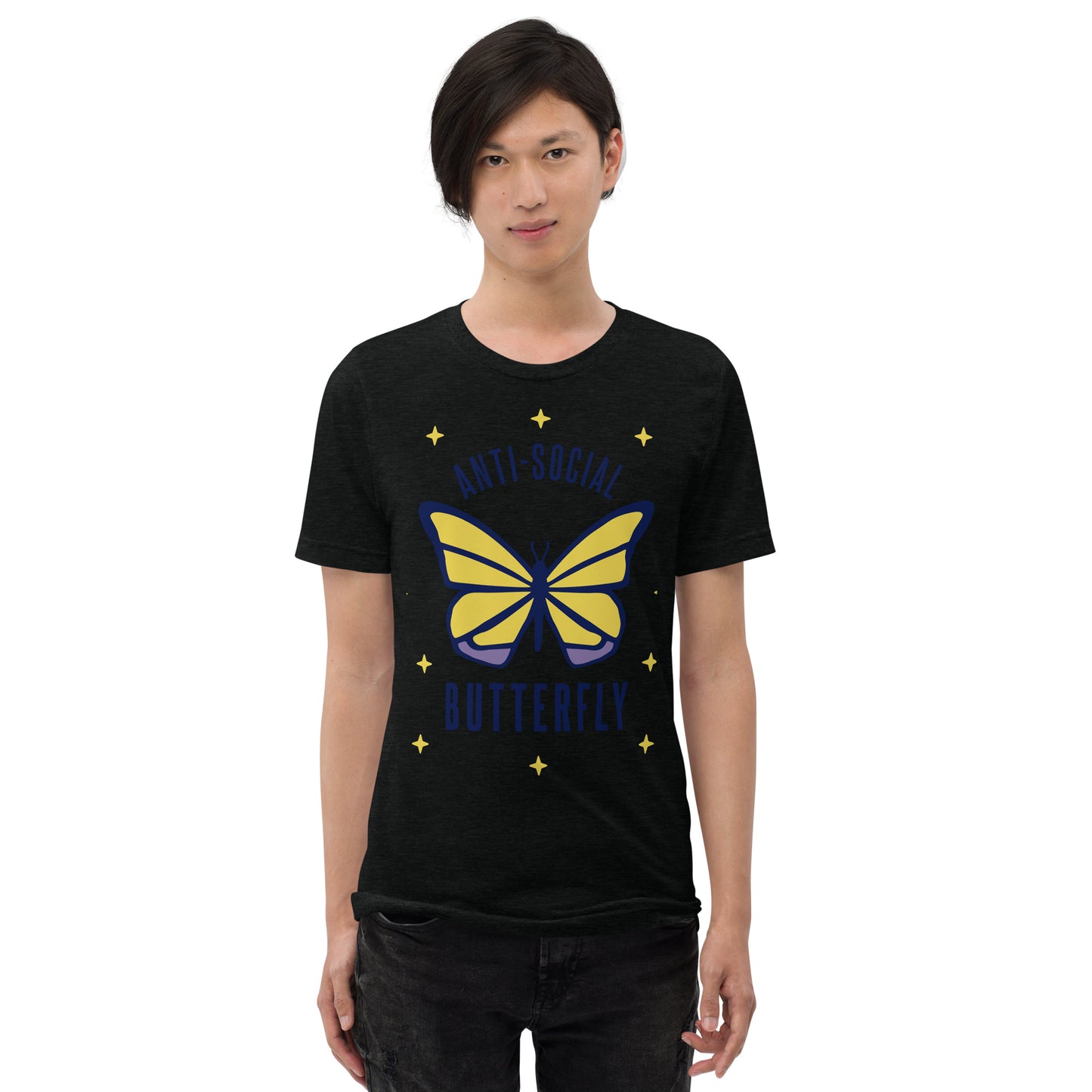 Anti-social Butterfly Short sleeve t-shirt