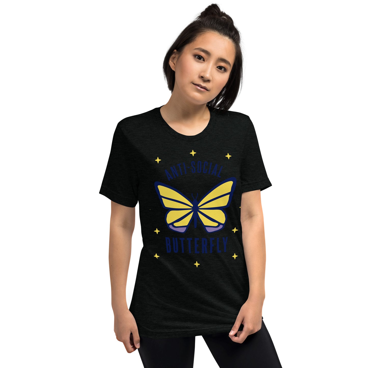 Anti-social Butterfly Short sleeve t-shirt