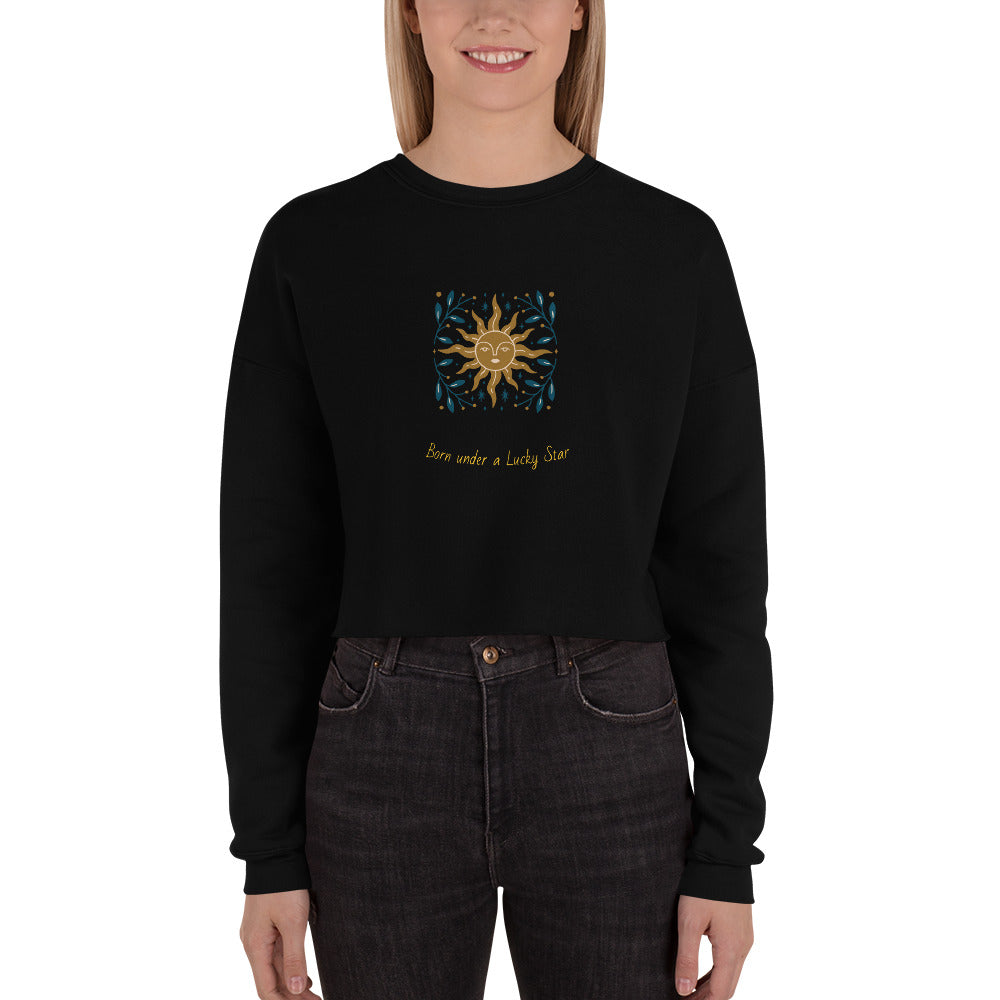 Lucky Star Crop Sweatshirt