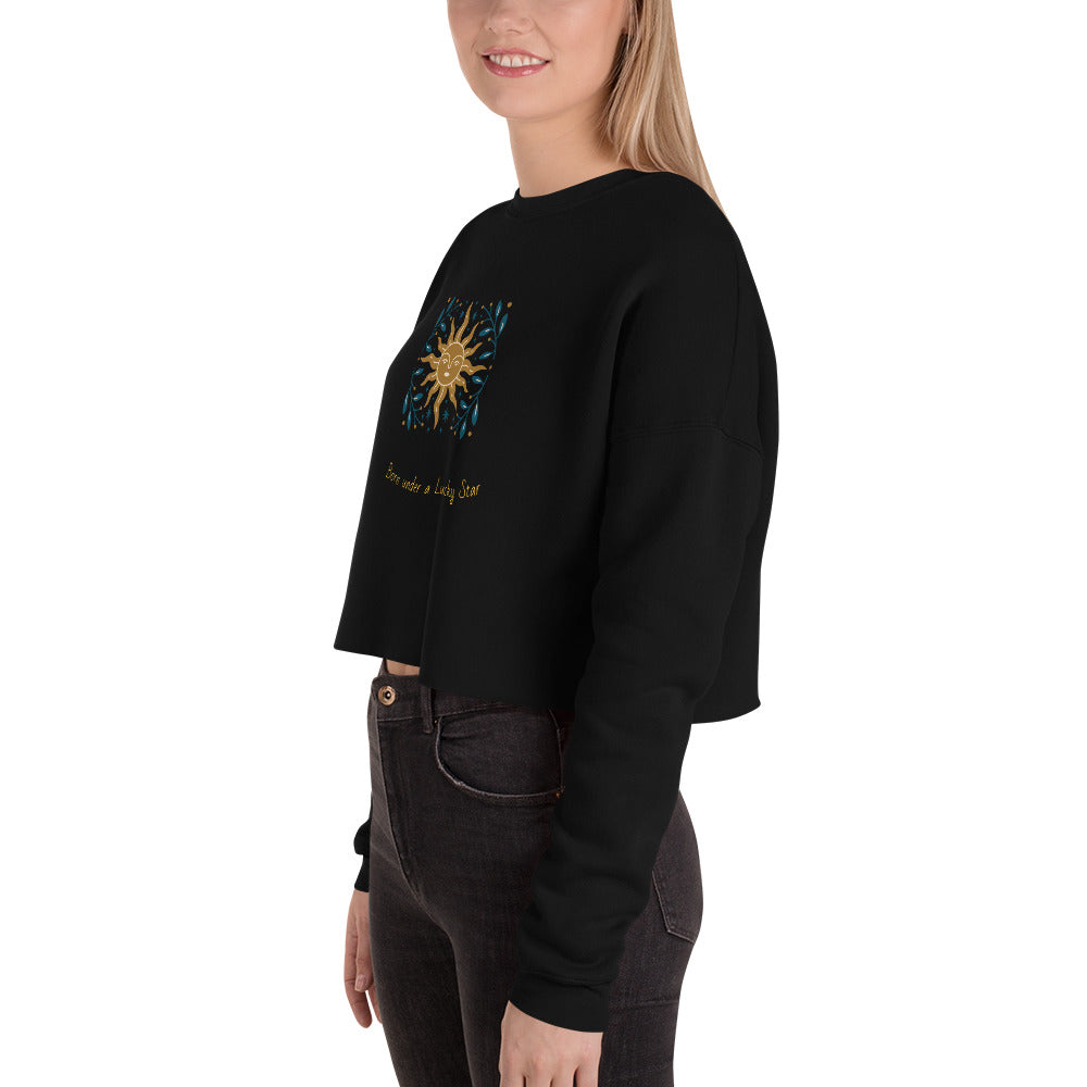 Lucky Star Crop Sweatshirt