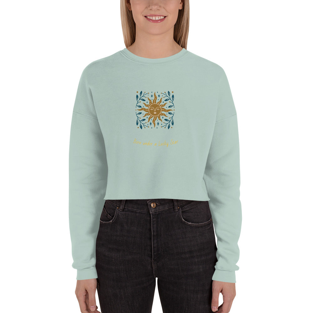 Lucky Star Crop Sweatshirt