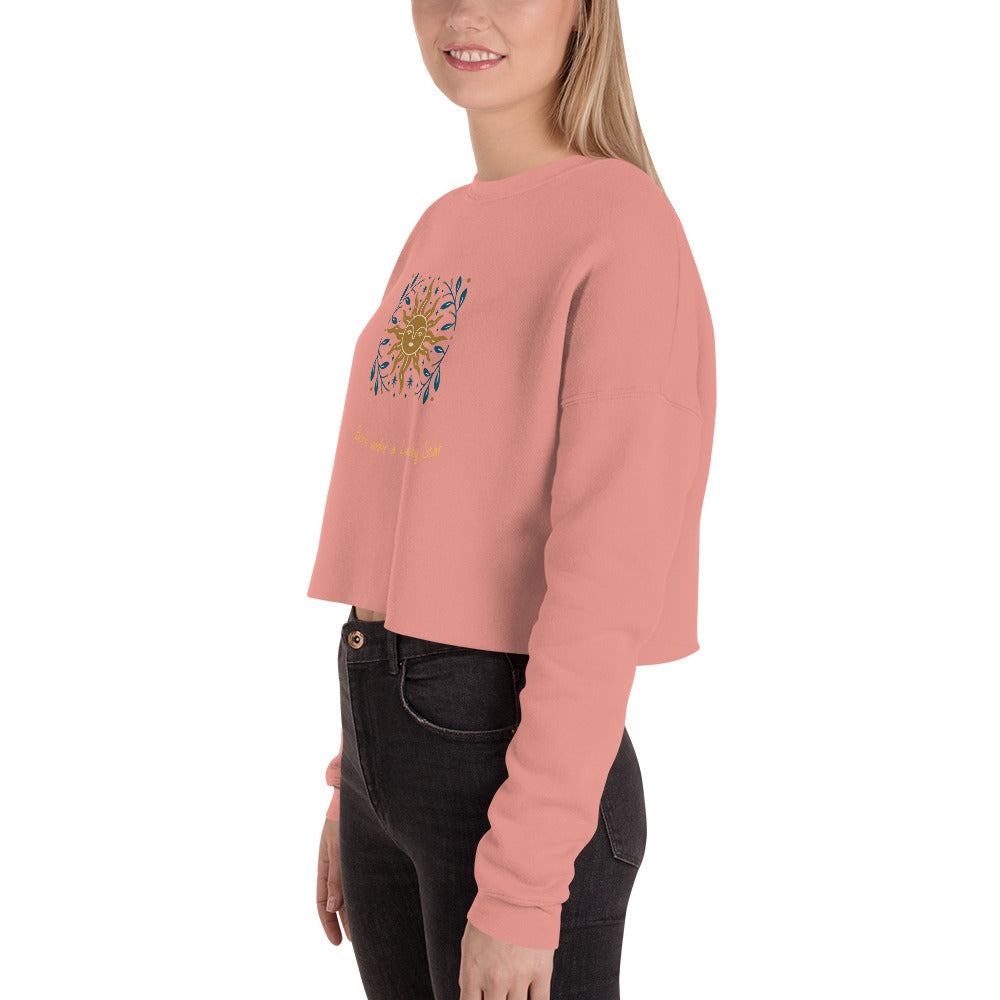 Lucky Star Crop Sweatshirt