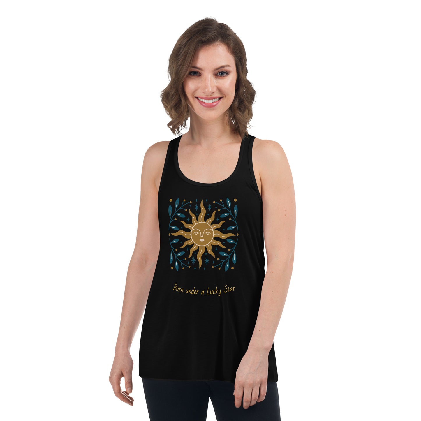 Lucky Star Flowy Racerback Tank